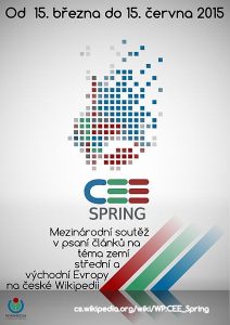 Plakát soutěže CEE Spring
