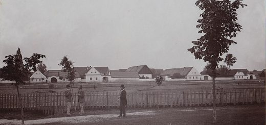 Historická fotografie Tuchlovic, snímek poskytlo Vlastivědné muzeum ve Slaném